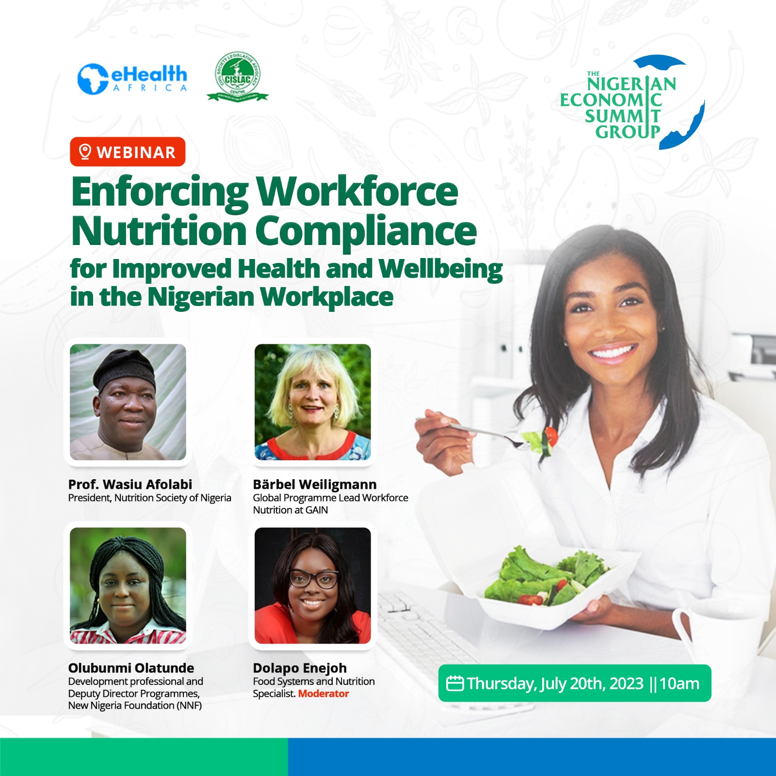 NESG Holds Webinar on Workforce Nutrition for Improved Health and Well-being